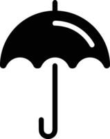 Umbrella protection icon symbol vector image. Illustration of the safety protect umbrella security design image