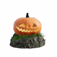 helloween pumpkin isolated 3d png