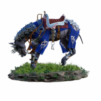 knight horse in grass png