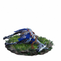 knight horse in grass png