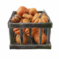 helloween calabaza aislado 3d png