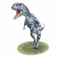 3d dinosauro isolato png