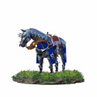 cavaliere cavallo nel erba png