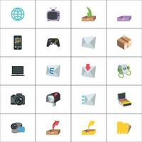 icons for web and applications vector