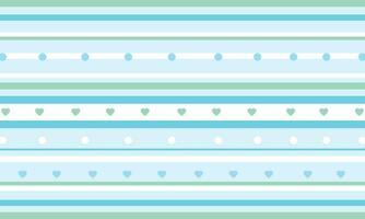 Vector hearts valentines and stripes background