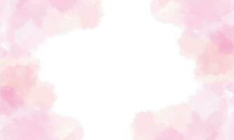 Vector pink soft watercolor abstract texture background