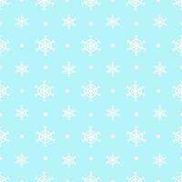 Abstract Seamless pattern of snowflakes and snow minimal cute style background, print, paper wrap vector