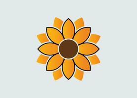 Sun Flower  Vector Design