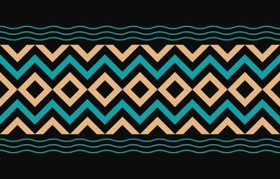 Ethnic abstract ikat art. Aztec ornament print. geometric ethnic pattern seamless  color oriental.  Design for background ,curtain, carpet, wallpaper, clothing, wrapping, Batik, vector illustration.