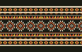 Ethnic abstract ikat art. Aztec ornament print. geometric ethnic pattern seamless  color oriental.  Design for background ,curtain, carpet, wallpaper, clothing, wrapping, Batik, vector illustration.