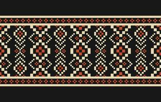 Ethnic abstract ikat art. Aztec ornament print. geometric ethnic pattern seamless  color oriental.  Design for background ,curtain, carpet, wallpaper, clothing, wrapping, Batik, vector illustration.
