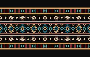 Ethnic abstract ikat art. Aztec ornament print. geometric ethnic pattern seamless  color oriental.  Design for background ,curtain, carpet, wallpaper, clothing, wrapping, Batik, vector illustration.