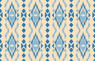 Ethnic abstract ikat art. Aztec ornament print. geometric ethnic pattern seamless  color oriental.  Design for background ,curtain, carpet, wallpaper, clothing, wrapping, Batik, vector illustration.