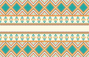 Ethnic abstract ikat art. Aztec ornament print. geometric ethnic pattern seamless  color oriental.  Design for background ,curtain, carpet, wallpaper, clothing, wrapping, Batik, vector illustration.