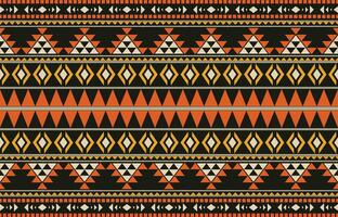 Ethnic abstract ikat art. Aztec ornament print. geometric ethnic pattern seamless  color oriental.  Design for background ,curtain, carpet, wallpaper, clothing, wrapping, Batik, vector illustration.