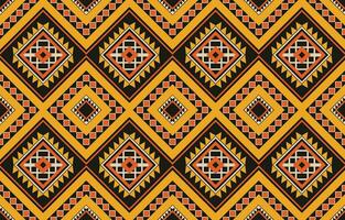 Ethnic abstract ikat art. Aztec ornament print. geometric ethnic pattern seamless  color oriental.  Design for background ,curtain, carpet, wallpaper, clothing, wrapping, Batik, vector illustration.