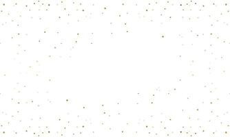 Vector gold glitter texture isolated on white background. golden dots background