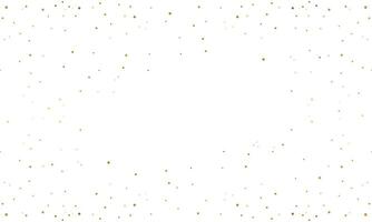 Vector gold glitter texture isolated on white background. golden dots background