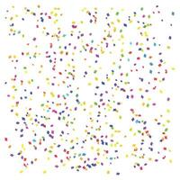 Vector colorful confetti background