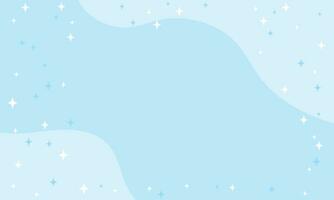 Vector minimal star pattern with blue background