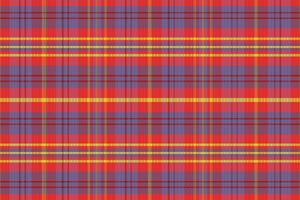 Tartan plaid pattern with texture and summer color. vector