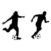 A Footballer's Stride vector