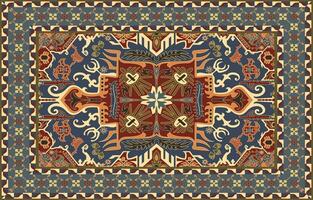 Carpet pattern Persian. Geometric ethnic oriental seamless pattern traditional Design for background. african pattern. rug , tile , wallpaper , Vector illustration. American
