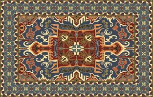 Carpet pattern Persian. Geometric ethnic oriental seamless pattern traditional Design for background. african pattern. rug , tile , wallpaper , Vector illustration. American