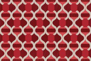 Ikat Pattern, Geometric ethnic pattern design for background or wallpaper, seamless pattern. vector