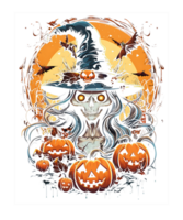 Halloween Sublimation Pumpkin Png Background. Use for T-shirts, mugs, stickers, Cards, etc.