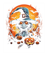 Halloween Sublimation Pumpkin Png Background. Use for T-shirts, mugs, stickers, Cards, etc.