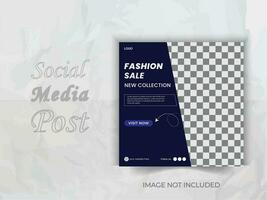 Social Media Poster vector