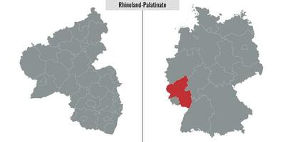 map state of Germany vector