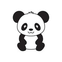 Panda Bear Vector