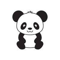 Panda Bear Vector