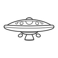 UFO Shape Vector Logo