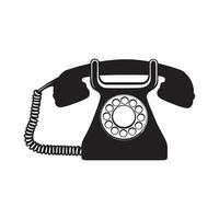 Vintage Retro Phone Vector