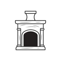 Fireplace Vector Logo