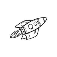 Rocket Shape Vector