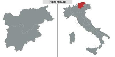 map province of Italy vector