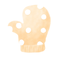 Watercolor Glove illustration png