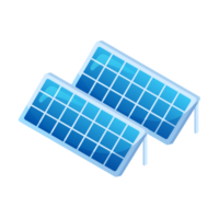 Green technology element isometric icon. png