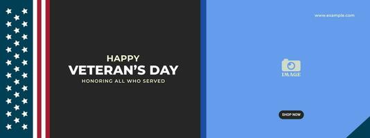 Veterans Day, honoring all who served.Frame and star ornament designs for advertisements, posters, banners, backgrounds. vector