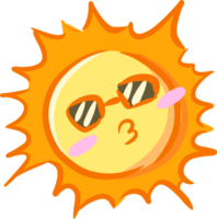 sun summer vacation png