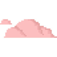 pixel art rose nuage png