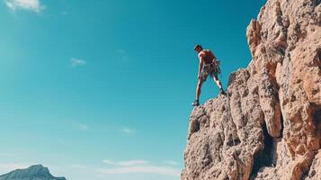 Scaling the Heights - A Journey of Strength and Adventure photo
