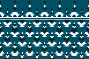 Abstract ethnic pattern art. Ikat seamless pattern traditional. American, Mexican style. vector