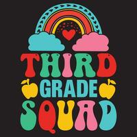 Third Grade Squad vector