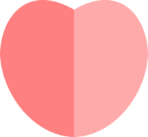 Cute sweet pink heart png