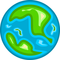 Global doodle icon png